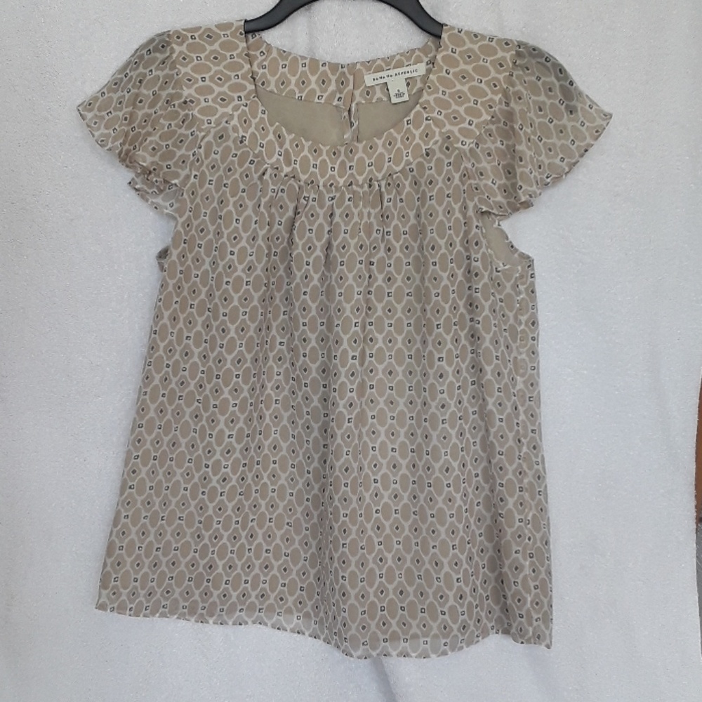 BANANA REPUBLIC Ladies Sleeveless Blouse Small